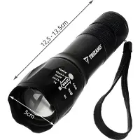 Trizand T6 lommelygte USB L18368