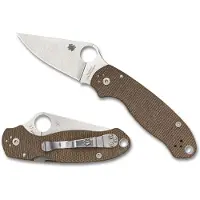 Spyderco Para 3 Compression Lock Brn