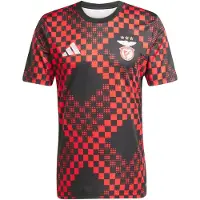 Adidas Benfica 25/26 Før Kampen T-shirt Med Korte ærmer