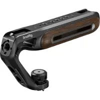 SmallRig 5252, Øverste håndtag, Sort, Brun, Aluminium, Træ, 1/4, 3/8, 165,1 mm, 32 mm