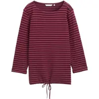 Tom Tailor Structured 3/4 ærmet T-shirt