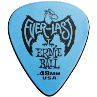 Ernie Ball Everlast Guitar Picks Blue 48mm 12-Pack (P09181)