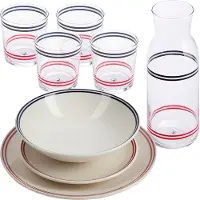 El Ganso Spisestel Med Flaske Og 4 Glas 1.2l 345ml 12 Stykker