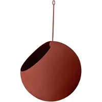 AYTM GLOBE hængende krukke Ø17 cm h28 cm Gingerbread