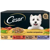 Cesar Multipack Landlig Vådfoder Til Hunde 6x4x150g