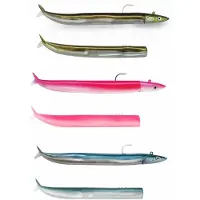 Fiiish Crazy Sand Eel Combo Offshore Blødt Agn 60g 220 Mm