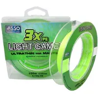 ASSO Light Games 3x 100 M Flettet Fiskesnøre
