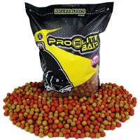 Pro Elite Baits Natural Food Boilie Jordbær Og Banan 8kg
