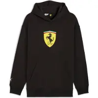 Puma Scuderia Ferrari Sportswear Shield Hoodie Men, Motorsport, Black, 3XL