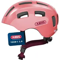ABUS Youn-I 2.0 - Living Coral - MEDIUM (52-57 cm) / living coral