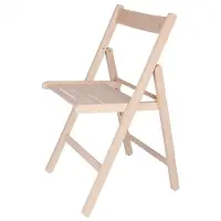 Wellhome Bas-stol I Bøgefinish Uden Lak 43x47x79 Cm