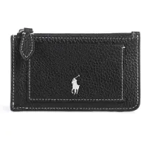 Ralph Lauren Polo Ralph Laurentil kvinder. 427949872010 Polo Play læder kortholder sort (OSFA), Casual