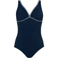 Sunmarin Badedragt marin / hvid