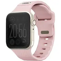 Uniq Apple Watch-rem FKM gummi pink