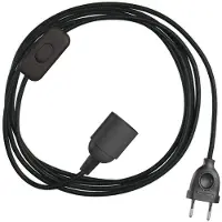 Creative Cables Snakebis E14-fatning Med Ledning 3 M