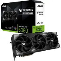 Asus GeForce RTX 5080 TUF OC - 16GB GDDR7 RAM - Grafikkort