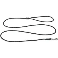 Rogz Rope Line Fixed Lead - Sort - 180 cm / 12 mm