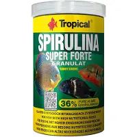 Tropical Super Spirulina Forte 1000ml Granuleret Fiskefoder