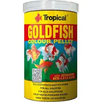 Tropical Tropisk foder til fisk Goldfish Goldfish-farver pellets 1000 ml / 360 g (60476)