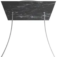 Creative Cables Kroq402f104 Xxl Rose-one Kvadratisk Marquina Marmor Rose Sæt