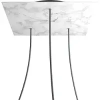 Creative Cables Krovnq403tf105 Xxl Rose Kit Af Carrara Marble Rose-one Square