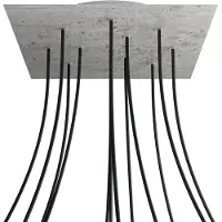 Creative Cables Kroq4012f106 Xxl Rose-one Kvadratisk Rosesæt I Cement