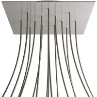 Creative Cables Stål Kroq4015f109 Xxl Rose-one Sæt Med Firkantede Satinroser