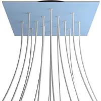 Creative Cables Krovnq4015f114 Xxl Rose-one Square Lyseblå Rose Sæt