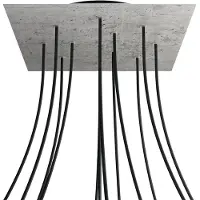 Creative Cables Krovnq4012f106 Xxl Rose-one Square Cementrosesæt