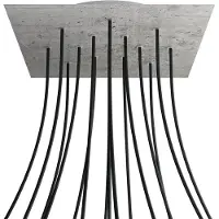 Creative Cables Kroq4015f106 Xxl Rose-one Kvadratisk Rosesæt I Cement