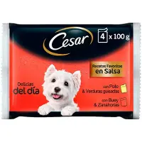Cesar Vådfoder Til Hunde I Sovs Multipack 13x4x100g