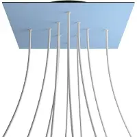 Creative Cables Krovnq4010f114 Xxl Rose-one Square Light Blue Rose Kit