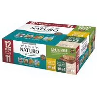 Naturo Adult Multipack Gf 400 Vådfoder Til Hunde 12 Enheder