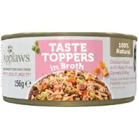 Applaws Topping Med Kylling Skinke Og Grøntsagsbouillon 12x156g Vådfoder Til Hunde