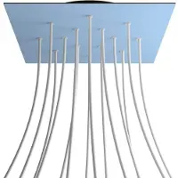 Creative Cables Krovnq4014f114 Xxl Rose-one Square Light Blue Rose Kit