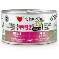 Disugual Frugt Svinekød Æble 12x150g Våd Hundefoder
