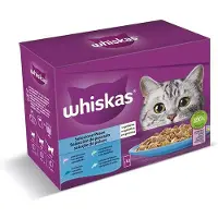 Mars Whiskas Multipakke Fisk 12x85g Kattesnacks 4 Enheder