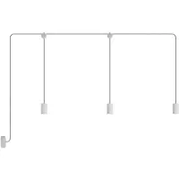 Creative Cables E-snake Eiva Ip65 Udendørslampe Med 3 Lyskilder Og Roset