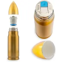 Froster Bullet Brass 350ml Termo