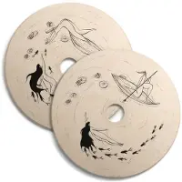 Creative Cables Special Edition Ufo-træskærm Af Illustratorer Dobbeltsidet Italiensk 33 Cm