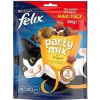Purina Felix Party Mix Original Mix 200g Mellemmad 5 Enheder