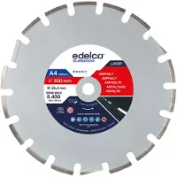 Edelco Diamantskive Til Asfalt A4 350x25 Mm