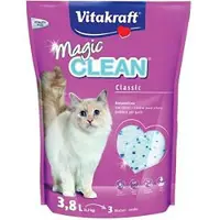 Vitakraft Magic Clean Silice 3.8l1.7kg Kattegrus 8 Enheder