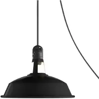Creative Cables Uden Pære Bærbar Udendørslampe Snake Med Havnelampeskærm