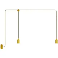 Creative Cables F-snake Eiva Udendørslampe Med 2 Lyskilder Roset Og Uden Pære