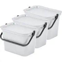 Wellhome Moda 5l Genbrugsbeholder 3 Enheder