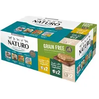 Naturo Vådfoder Til Hunde Multipakke 400g 6 Enheder