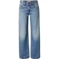 Levi's Levi'stil kvinder. A5566-0028 Løse blå jeans (25/30), Casual, Bomuld, Denim