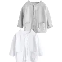 Next Cardigan grå / hvid