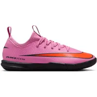 Nike Air Zoom Mercurial Vapor 16 Academy IC Scary Good - Pink/Sort/Orange Børn - Indendørs (IC), størrelse 33